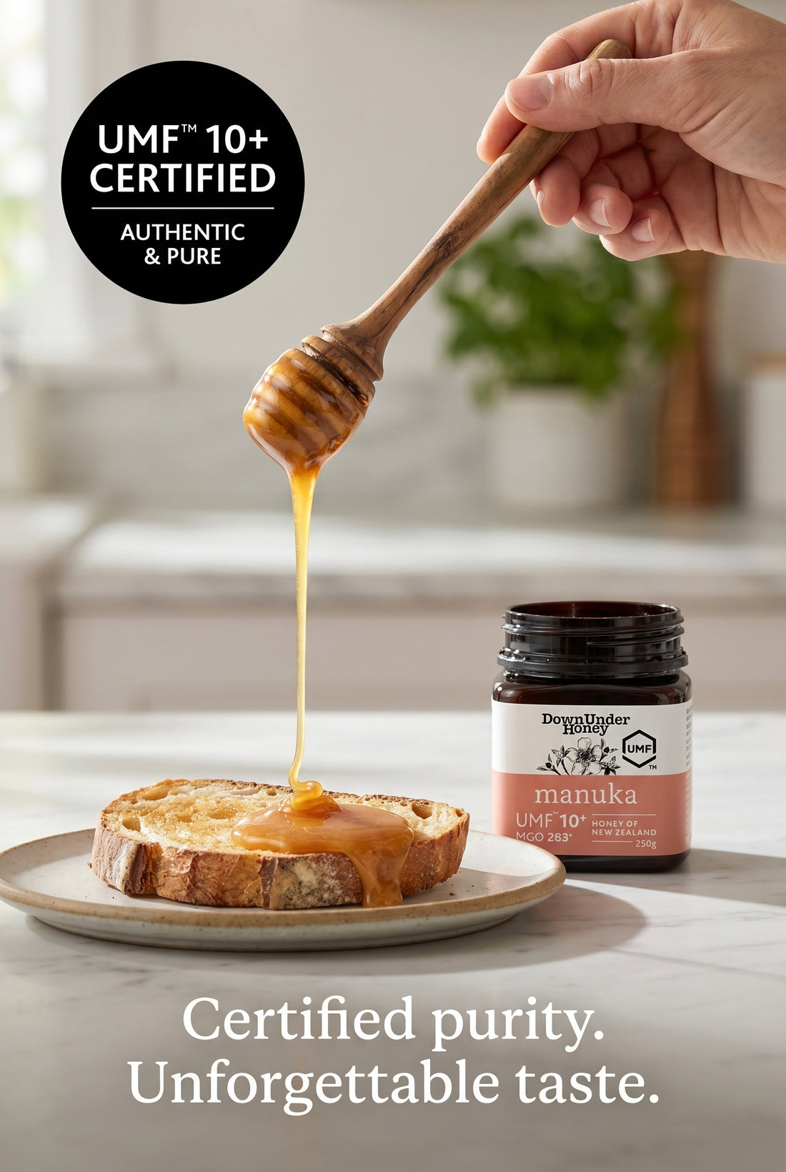 UMF 10+ Manuka Honey (MGO 263+) 8.8oz